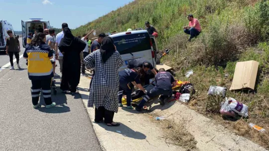 Kuzey Marmara Otoyolu'nda korkunç kaza: Yaralılar var