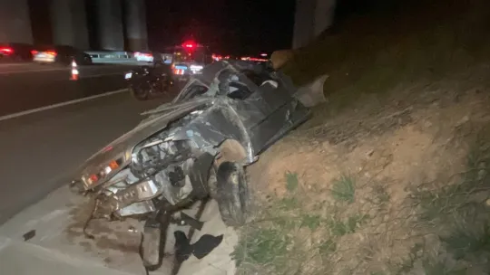 Kuzey Marmara Otoyolu'nda feci kaza: 2 ölü, 1 ağır yaralı
