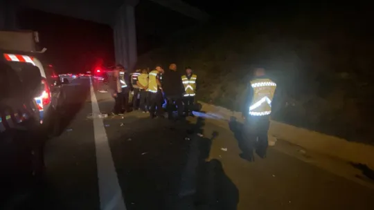 Kuzey Marmara Otoyolu'nda feci kaza: 2 ölü, 1 ağır yaralı