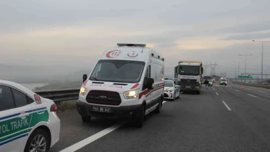 KMO'da feci kaza! Yaralılar var