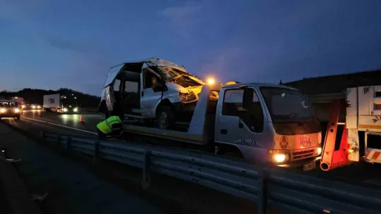 Kuzey Marmara Otoyolu'nda kaza: 1 yaralı