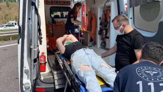 Kuzey Marmara Otoyolu'nda zincirleme kaza: 11 yaralı