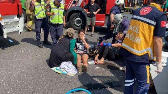 Kuzey Marmara Otoyolu'nda zincirleme kaza: 11 yaralı