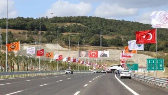 Kuzey Marmara Otoyolu'nun Gebze-İzmit etabı açıldı!