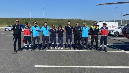 Kuzey Marmara'ya helikopter indi