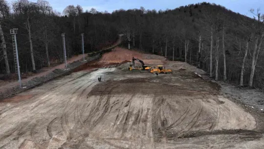 Kuzuyayla kızak pistine yeni sistem