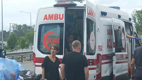 Makine arızalandı: 13 işçi dumandan etkilendi