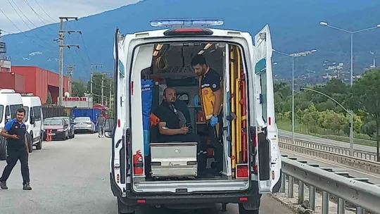 Makine arızalandı: 13 işçi dumandan etkilendi
