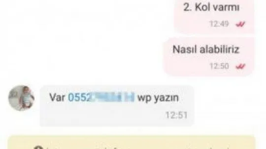 Letgo'da 'Bebek yüzlü' dolandırıcı