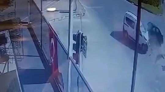 Kaza kameralara böyle yansıdı