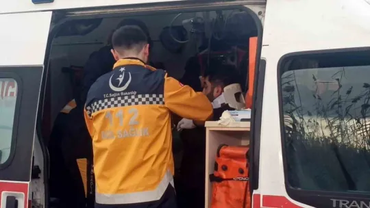 Lüks otomobil sulama kanalına uçtu: 3 yaralı
