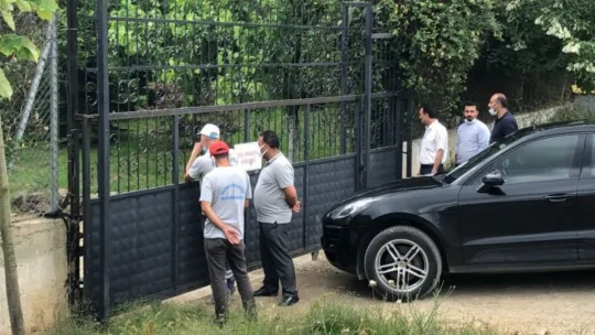 Lütfü Türkkan'ın kaçak çiftliği tahliye ediliyor