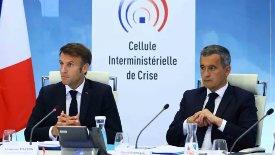 Macron: Sokaklara daha fazla polis konuşlandırılacak