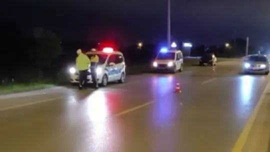 Sakarya'da makas attığı esnada kazaya sebep oldu