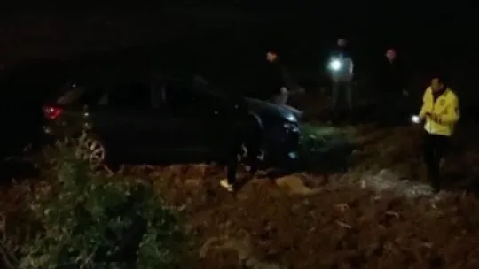 Sakarya'da makas attığı esnada kazaya sebep oldu