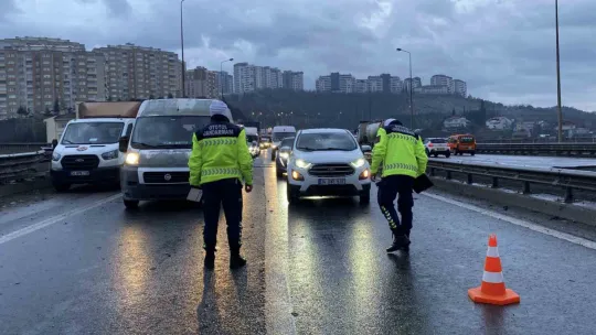 Kocaeli'de faciadan dönüldü!