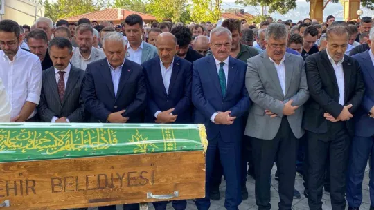Maksut Serim'in babası son yolculuğuna uğurlandı