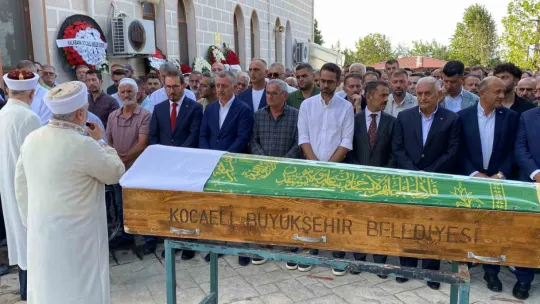 Maksut Serim'in babası son yolculuğuna uğurlandı