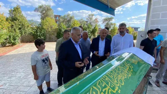 Maksut Serim'in babası son yolculuğuna uğurlandı