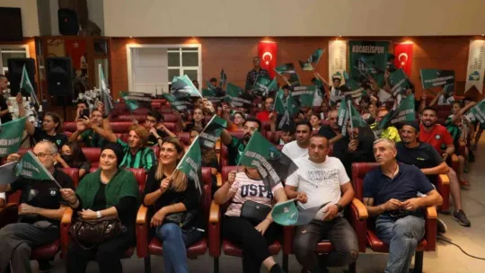 Manga'nın Kocaelispor marşı ilk kez dinletildi
