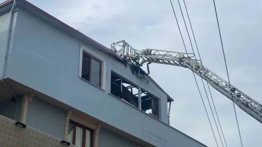 Mangal keyfi yangınla bitti