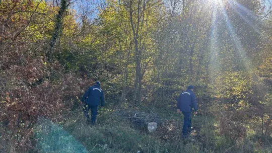 Kaybolan adamı 96 kişilik ekip arıyor