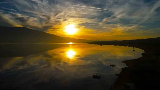 Sapanca'da korkutan su seviyesi