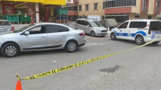 Markete giderken silahla vuruldu