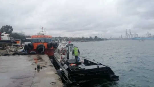 Marmara Körfezi'nde Lodos balıkçı teknesini batırdı