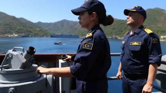Mavi Vatan'ın yüzen kalesi: TCG Gelibolu