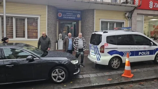 Mehmet Ali Erbil polis merkezinde imza attı