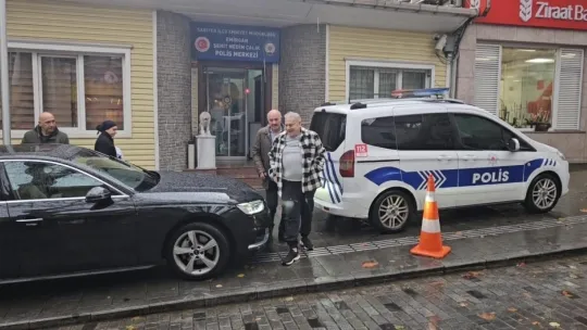Mehmet Ali Erbil polis merkezinde imza attı
