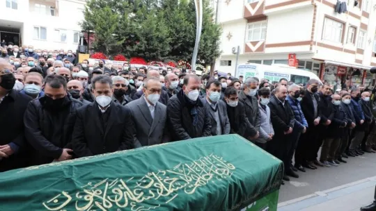 Milletvekili Cemil Yaman'ın babası son yolculuğuna uğurlandı