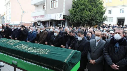 Milletvekili Cemil Yaman'ın babası son yolculuğuna uğurlandı