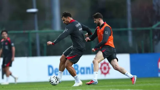 Milliler, Bulgaristan maçı hazırlıklarını sürdürdü