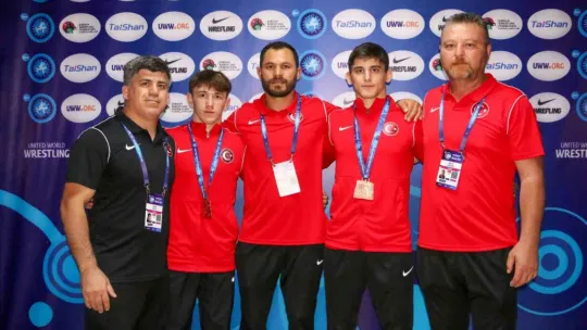 Millilerden U20 Dünya Güreş Şampiyonası'nda toplam 7 madalya