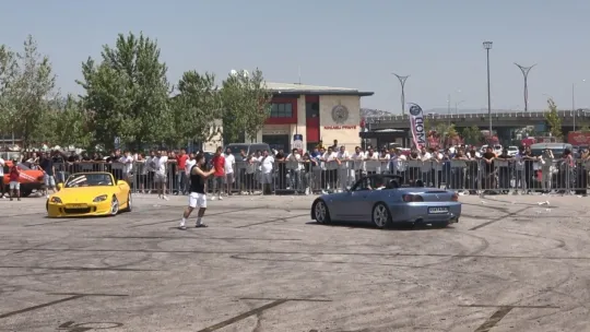 Modifiye tutkunları fuar alanında buluştu