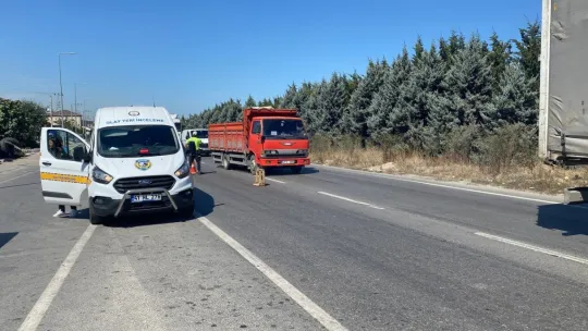 Motosiklet sürücüsü kazada hayatını kaybetti