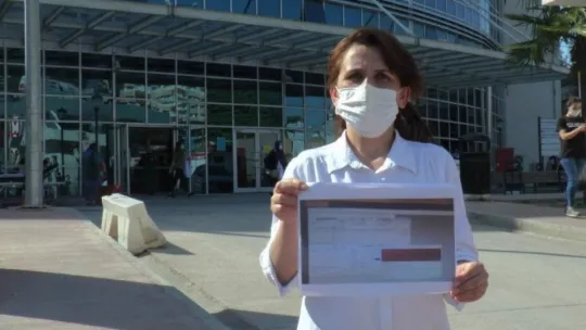 Muayene olmaya gittiği hastanede 'tutuklu mahkum' olduğunu öğrendi