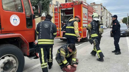 Mutfakta korkutan yangın