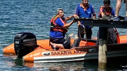 Sapanca'da nişanlısı gözlerinin önünde boğuldu