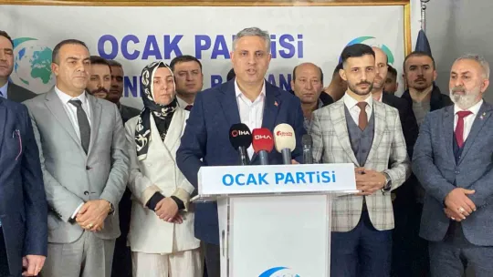 Ocak Partisi Genel Başkanı Canpolat,kararını Kocaeli'de açıkladı
