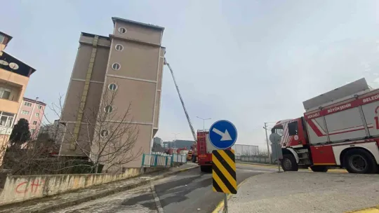 Öğrenci yurdunda korkutan yangın