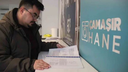 Öğrencilerin çamaşır yıkama derdine son