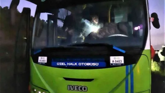Ölüme direksiyon başında yakalandı