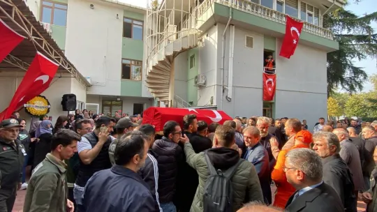 Orman işçisine acı veda