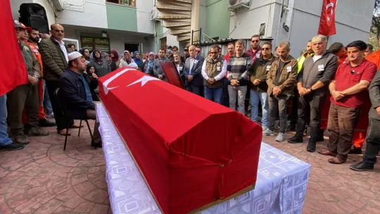 Orman işçisine acı veda