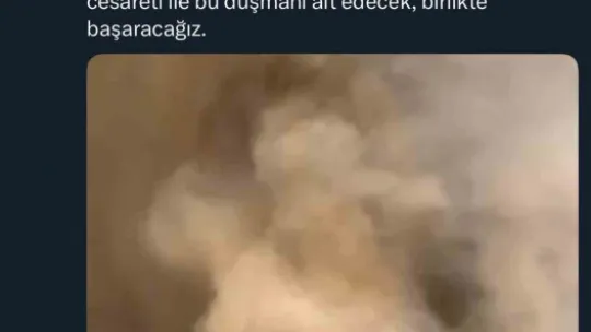 Orman yangınının en çarpıcı görüntüsü: Alevler adeta hortum oluşturdu