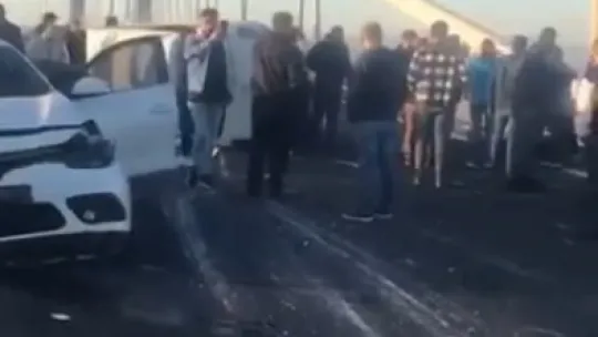 Osmangazi Köprüsü'nde korkunç kaza: Çok sayıda yaralı