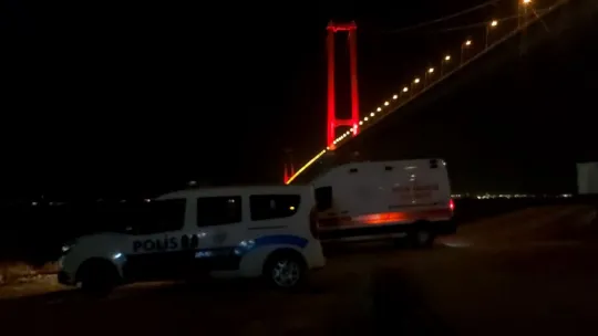 Osmangazi Köprüsü'nden atlayan şahsın kimliği belli oldu